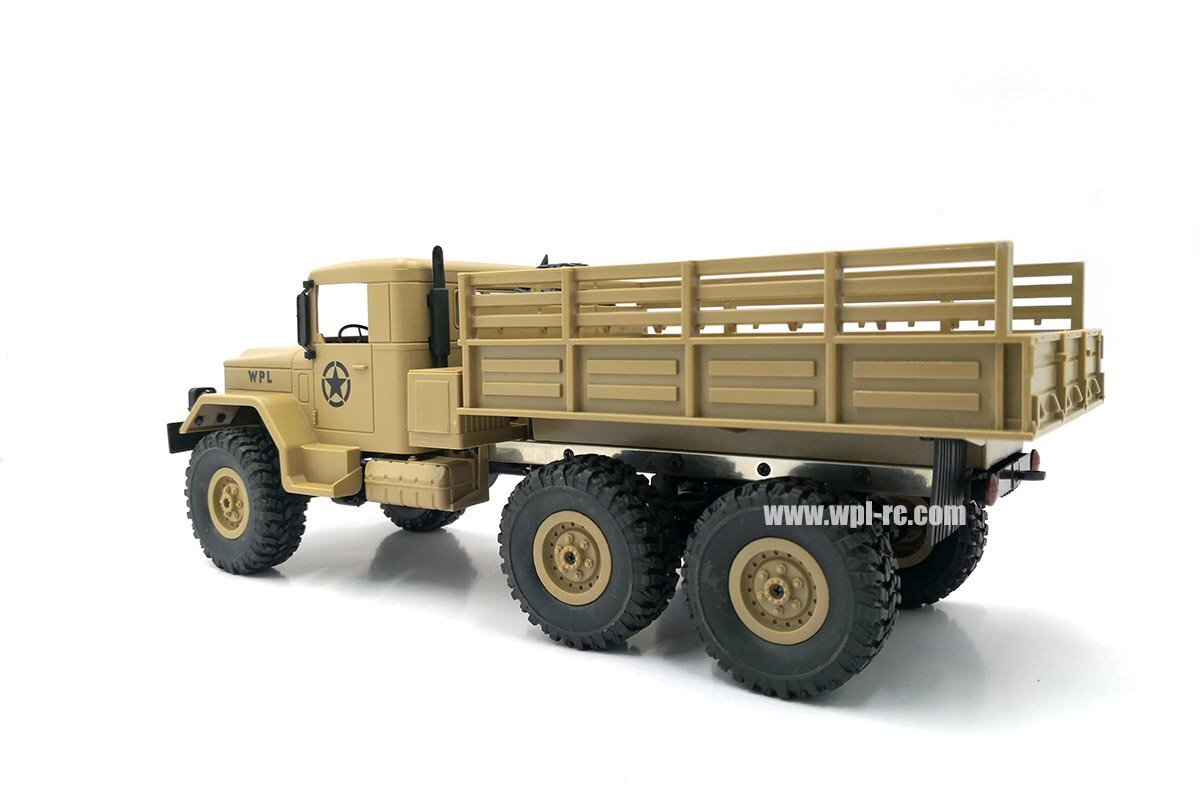 Wpl military best sale truck