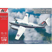 A&A Models 1/72 Beechcraft 200 "Super King Air" (3 camo schemes) Plastic Model Kit [7224]
