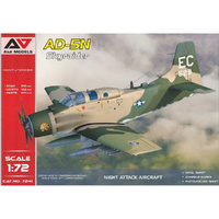 A&A Models 1/72 AD-5N SkyRaider night attack aircraft Plastic Model Kit