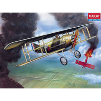 Academy 1/72 SPAD XIII WWI Fighter Plastic Model Kit [12446]