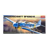 Academy 1/72 Messerschmitt BF109G-14 Plastic Model Kit [12454]