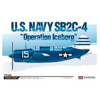 Academy 1/72 U.S.Navy SB2C-4 "Operation Iceberg" Le: Helldiver Plastic Model Kit [12545]