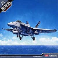 Academy 1/72 USN F/A-18E VFA-143 "Pukin Dogs" Super Hornet Plastic Model Kit [12547]