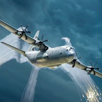 Academy 1/144 C-130J-30 Super Hercules Plastic Model Kit *Aus Decals*