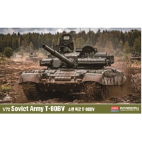 Academy 1/72 Soviet Army T-80BV Plastic Model Kit