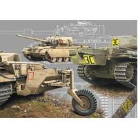 Ace Model 1/72 Long Range Centurions Mk.5 LR / Mk.5/1 Plastic Model Kit *Aus Decals* [72428]