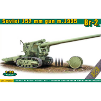 ACE 1/72 Soviet 152mm gun m.1935 Br-2 Plastic Model Kit