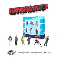 American Diorama 1/64 Hanging Out 3 Figure Set