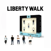 American Diorama 1/64 Mechanics 5 Figure Set