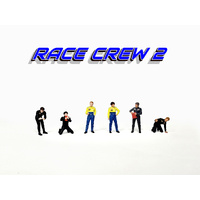 American Diorama 1/64 Race Crew 2 Figure Set