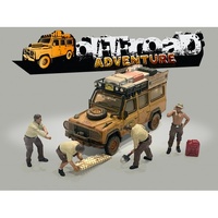 American Diorama 1/64 Off Road Adventure Figure Set