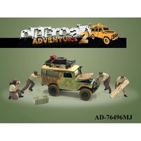 American Diorama 1/64 Off Road Adventure 2 Figure Set
