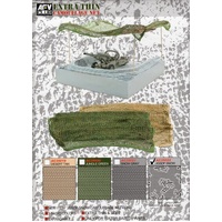 AFV Club Camouflage Net (JGSDF Snow)