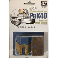 AFV Club 1/35 Pak40 Extradetail Set Photo Brass Etched Conversion Kit [AG35012]