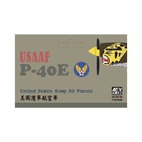 AFV Club 1/144 Flying Tigers P40B/C Hawk-81A2 Plastic Model Kit [AR144S01]