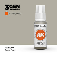 AK Interactive Rock Grey Acrylic Paint 17ml 3rd Generation