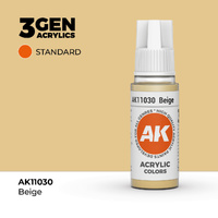 AK Interactive Beige Acrylic Paint 17ml 3rd Generation