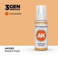AK Interactive Radiant Flesh Acrylic Paint 17ml 3rd Generation