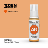 AK Interactive Sunny Skin Tone Acrylic Paint 17ml 3rd Generation
