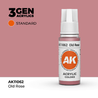 AK Interactive Old Rose Acrylic Paint 17ml 3rd Generation
