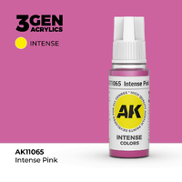 AK Interactive Intense Pink Acrylic Paint 17ml 3rd Generation