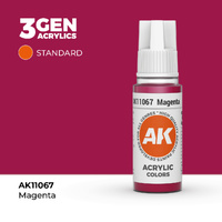 AK Interactive Magenta Acrylic Paint 17ml 3rd Generation