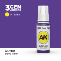 AK Interactive Deep Violet Intense Acrylic Paint 17ml 3rd Generation