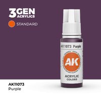 AK Interactive Purple Acrylic Paint 17ml 3rd Generation