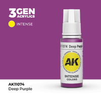 AK Interactive Deep Purple Intense Acrylic Paint 17ml 3rd Generation