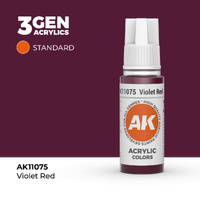 AK Interactive Violet Red Acrylic Paint 17ml 3rd Generation