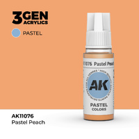 AK Interactive Pastel Peach Acrylic Paint 17ml 3rd Generation