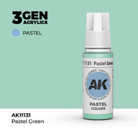 AK Interactive Pastel Green Acrylic Paint 17ml 3rd Generation