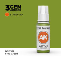 AK Interactive Frog Green Acrylic Paint 17ml 3rd Generation