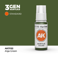 AK Interactive Alga Green Acrylic Paint 17ml 3rd Generation
