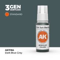 AK Interactive Dark Blue-Grey Acrylic Paint 17ml 3rd Generation