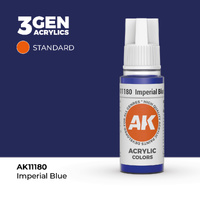 AK Interactive Imperial Blue Acrylic Paint 17ml 3rd Generation