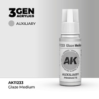 AK Interactive Glaze Medium 17ml 3rd Generation