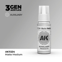 AK Interactive Matte Medium 17ml 3rd Generation