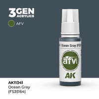 AK Interactive AFV Series: Ocean Gray (FS35164) Acrylic Paint 17ml 3rd Generation