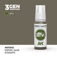 AK Interactive AFV Series: MERDC Sand (FS30277) Acrylic Paint 17ml 3rd Generation