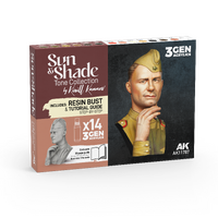 AK Interactive Signature Set: Sun & Shade Tone Collection by Kirill Kanaev