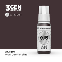 AK Interactive Air Series: WWI German Lilac Acrylic Paint 17ml 3rd Generation