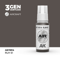 AK Interactive Air Series: RLM 61 Acrylic Paint 17ml 3rd Generation