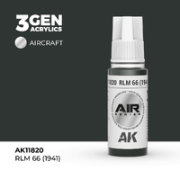 AK Interactive Air Series: RLM 66 (1941) Acrylic Paint 17ml 3rd Generation