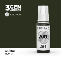 AK Interactive Air Series: RLM 71 Acrylic Paint 17ml 3rd Generation