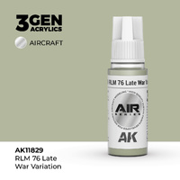 AK Interactive Air Series: RLM 76 Late War Variation Acrylic Paint 17ml 3rd Generation