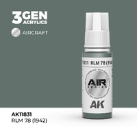 AK Interactive Air Series: RLM 78 (1942) Acrylic Paint 17ml 3rd Generation