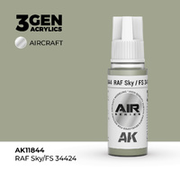 AK Interactive Air Series: RAF Sky / FS 34424 Acrylic Paint 17ml 3rd Generation