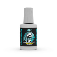 AK Interactive CA Glue: Magnet 8g Standard Density Cyanoacrylate w/ Brush