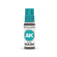 AK Interactive Acrylic Wash: Pure Grime Wash 18ml